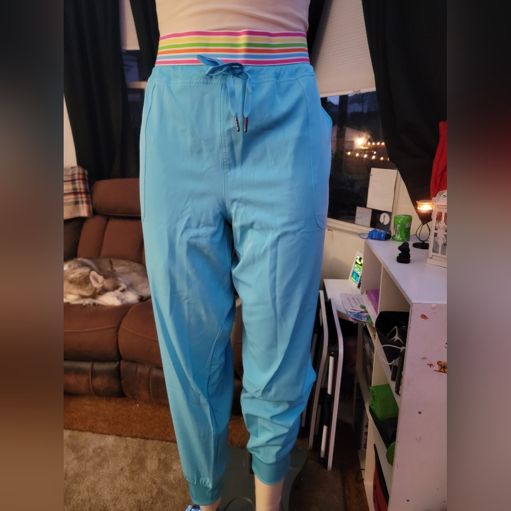 Ava Therese bright vibes scrub pants